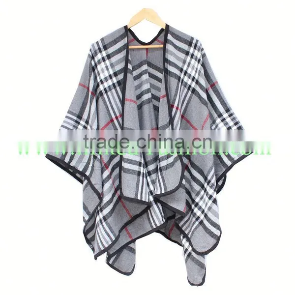 Skull Face Scarf Chiffon Pashmina Free Poncho Pattern photo-3