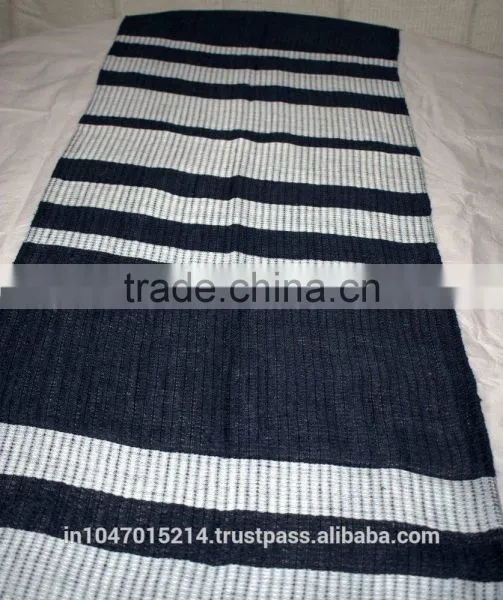 Linen Cotton Table Runner -- Hand Woven