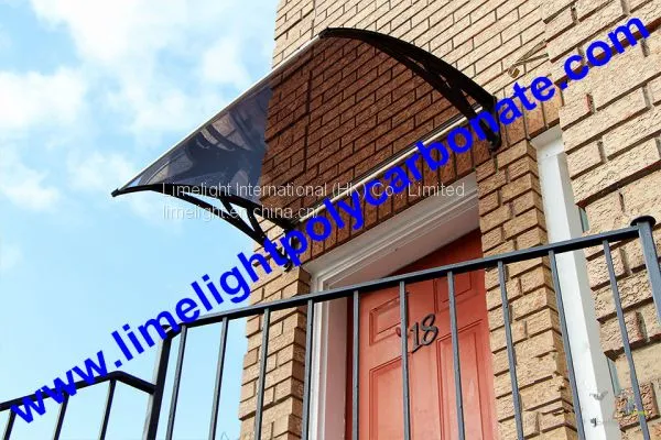 DIY Awning, DIY Canopy, DIY Kits Awning, Polycarbonate Awning, Polycarbonate Canopy, Door Canopy, Door Awning, Rain Shed photo-3