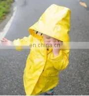 Wholesale Colorful Hooded Waterproof Polyester Rain Jacket photo-2