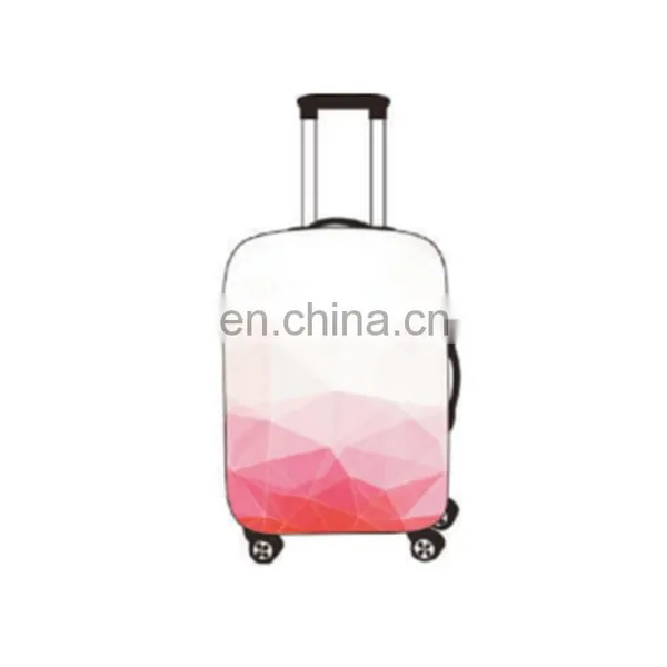 Justop Fashion Style High Elasticity Polyester Suitcase Cover With Printing photo-3