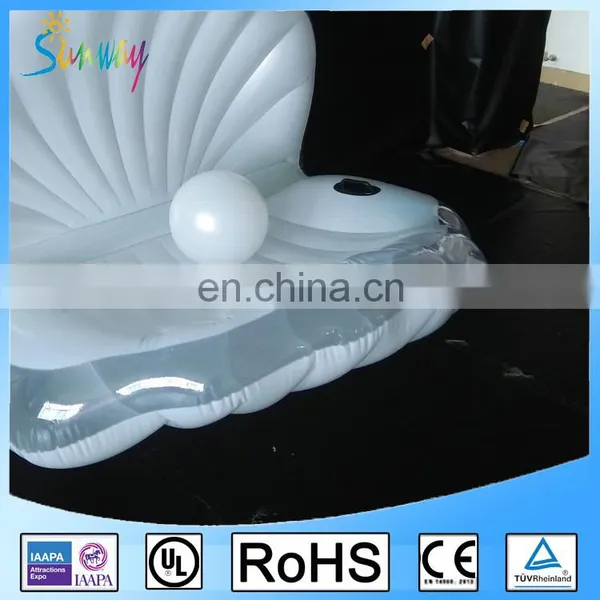 PVC Water Park Inflatable Shell Pool Clamshell Float for Sale photo-2