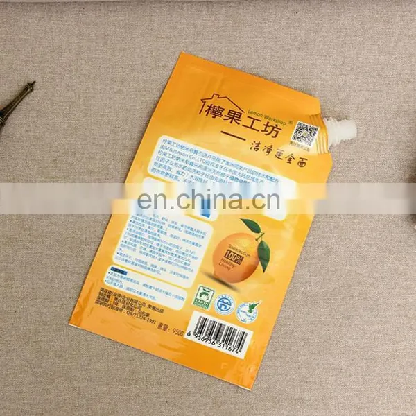 Hot Sale FDA Certification Reusable Food Liquid Spout Pouches photo-2