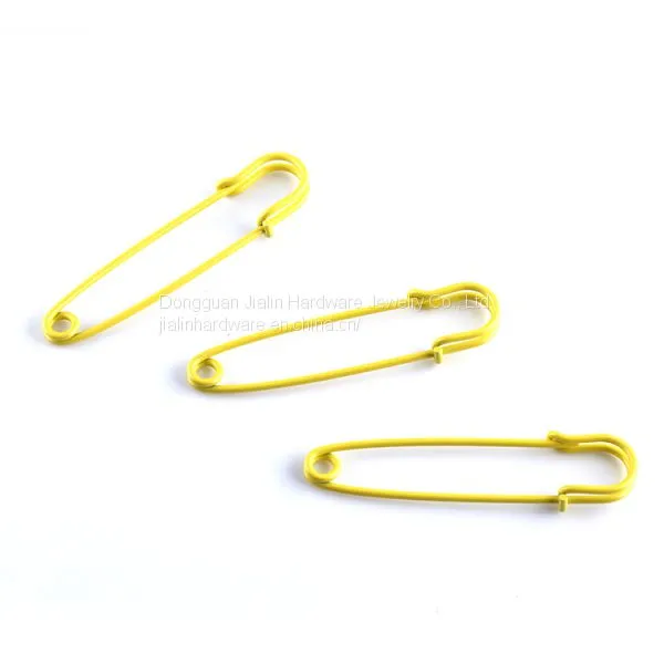 Bright Yellow Finished Fashion Skirt Pin 2.0mm*76mm photo-4