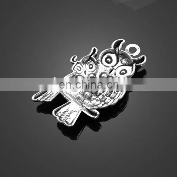 Wholesale Animal Owl Shape Pendant Alloy Pendant Bag Accessories photo-5