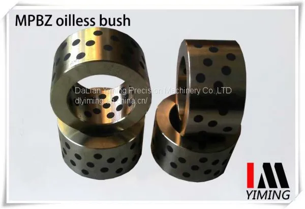 Self Lubricating Bearing, JDB Copper Oil-free Bushing, Solid Inlaid Graphite Bronze Sleeve Oilless Bush. photo-3