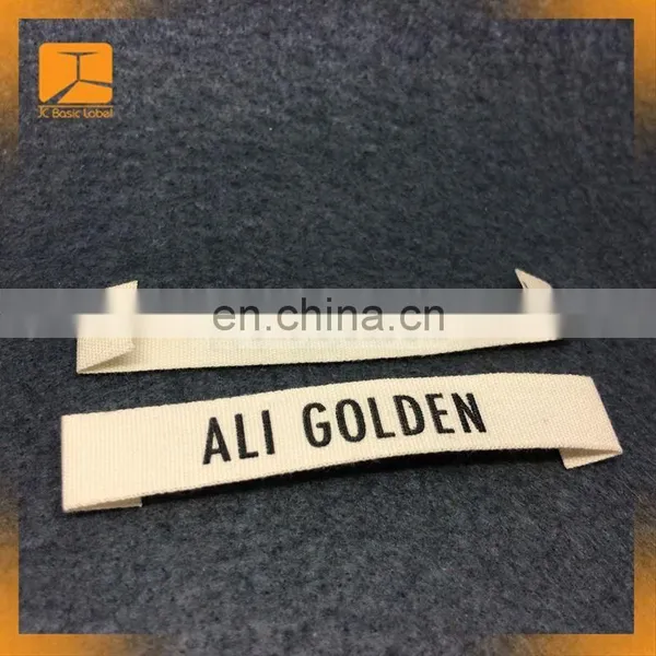 In House Produced Raised Screen Printed Cotton TWill Label photo-2
