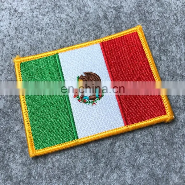 Custom Embroidered Country Flag Patch, High Quality USA Flag Patches photo-3