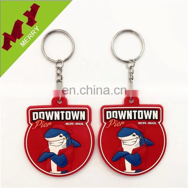 High Quality Plastic Keychain / Custom Rubber Keychain photo-2