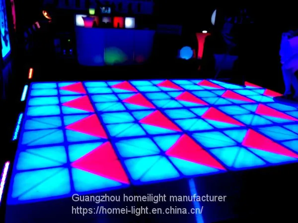 RGB Dance Floor 1x1m Disco Dancing Floor Led Panel Tile photo-5