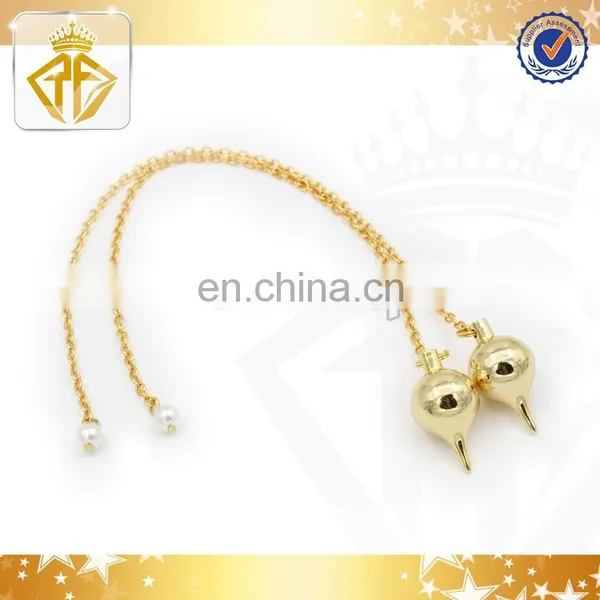 Gold Custom Cross Necklace With Shiny Czech Diamonds photo-2