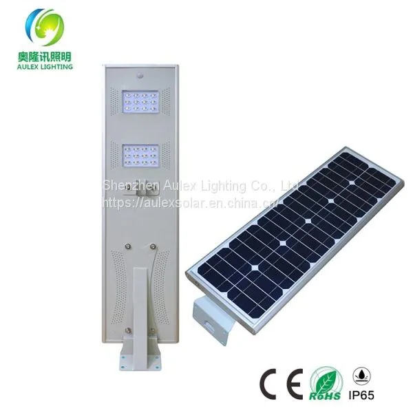 All in One Solar LED Street Light With IP65 CE ROHS photo-3