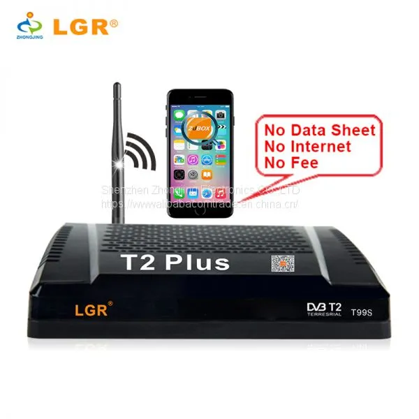 Hot Sales DVB-T2 Plus H.264 Decoding Digital Terrestrial Receiver by Phone Watch TV Free photo-3