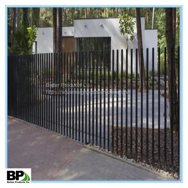 1.75 In. x 1.75 In. x 8 Ft. 14-Gauge Powder Coated Steel Fence U-Post photo-3