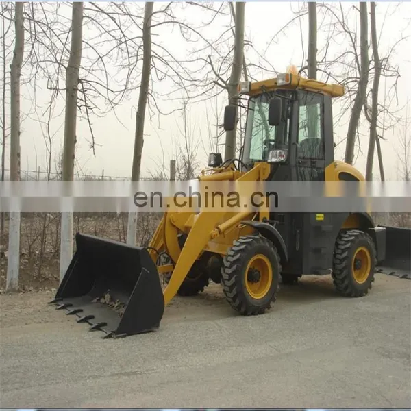 Weifang ZL12F Mini Wheel Loader/ 1.2 Ton Loader Prices Compact Articulated Small Loader With Hydraulic Convertor for Sale photo-3