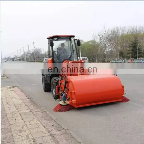 Small Wheel Loader Sweeping Machine for Sale photo-4