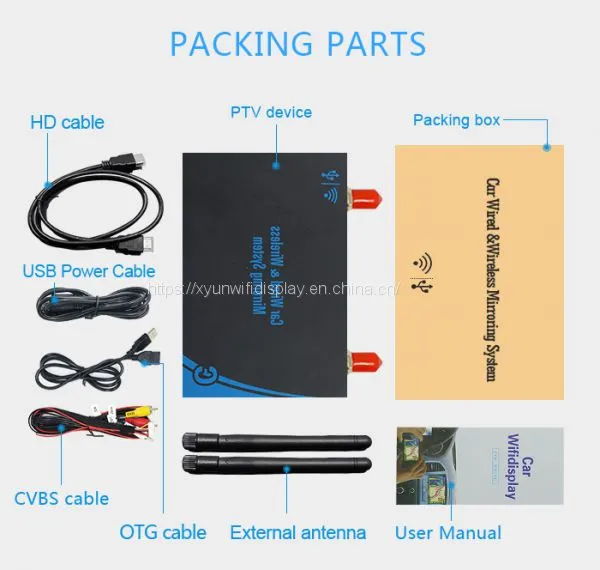 2.4G/5G Car WiFi Display Dongle Receiver Linux System Airplay Miracast DLNA HD1080P for TV Phones photo-5