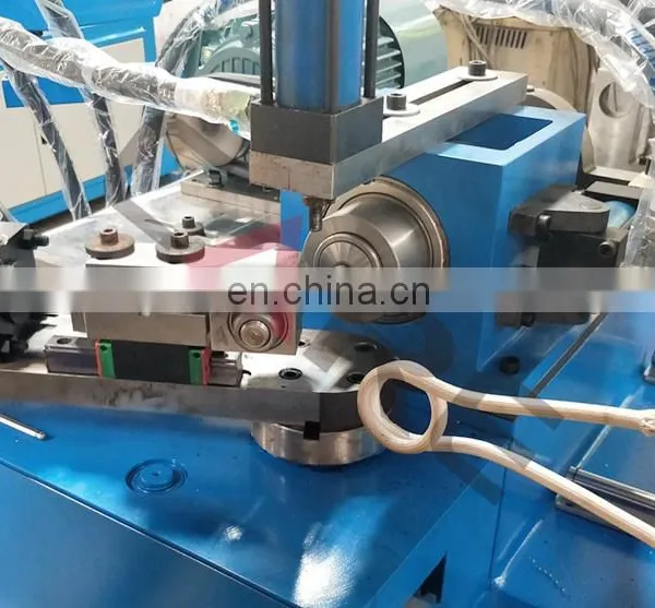 AFK-30 Automatic Hydraulic Mild Steel Round Pipe Sealing Machine, Metal Tube Closing Machine photo-3