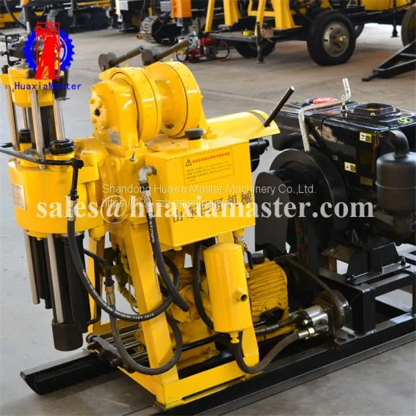 Hz-130y 130m Exploration Rig Small Portable Rural Well Drill Core Drill photo-4