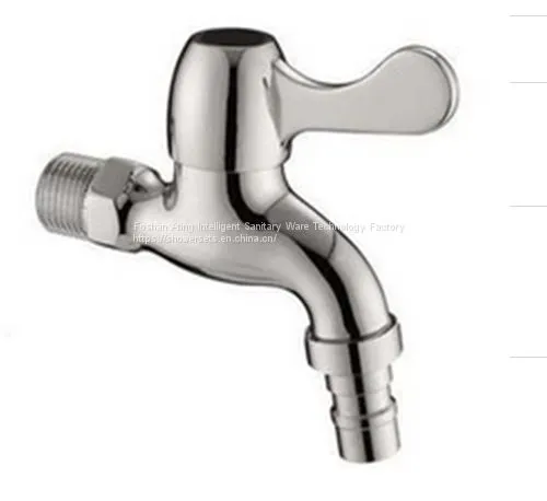 Simple Bathroom Bibcocks SUS 304 Material Garden Taps Polish Finish Wholesale Prices photo-2