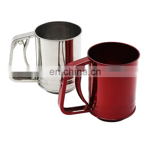 Professional Kitchen Baking Tools Stainless Steel Flour Sifter photo-6