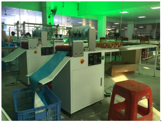 LED Automatic Rubberizing machine