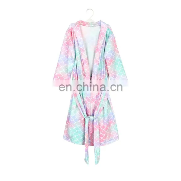 Pink Flower Mommy Robe for Maternity Nursing Robe Bridesmaid Kimono Sleepwear photo-3