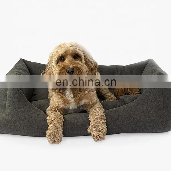 Durable Dog Bed Machine Washable Pet Bed Comfortable Puppy Dog Sleeping Bed photo-5