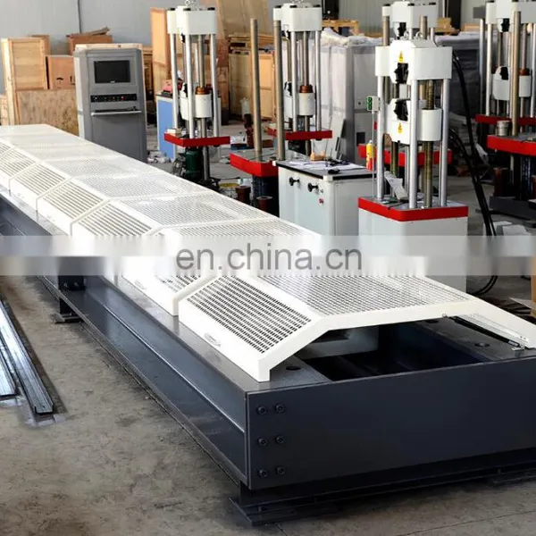 100ton Computer Control Electro-Hydraulic Servo Conductor Horizontal Tensile Testing Bed photo-5