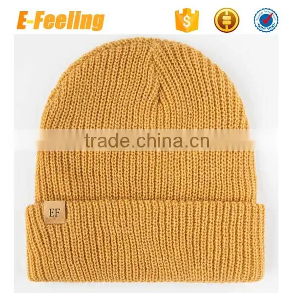 Fashion Knit Hat Free Pattern Beanie Hat photo-3