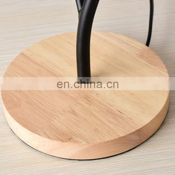 OEM Lamp Bedroom Bedside Wooden Simple Fashion Table Lamp Bedroom Reading Lamp photo-4
