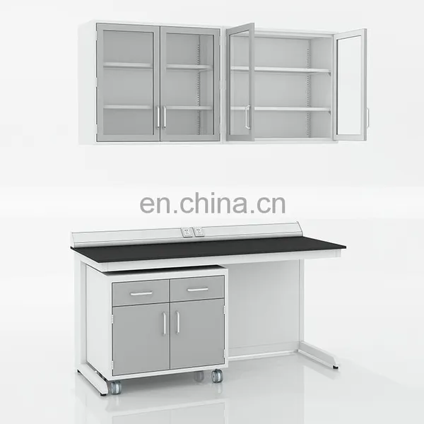 Laboratory Furniture Wall Work Bench Phenolic Resin Chemical Biology Laboratory Bench Table photo-2