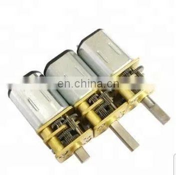 DC 3-12V < 300RPM Mini Metal Gear Motor Model N20 photo-2