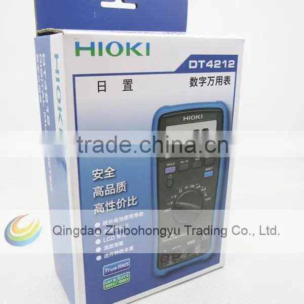 HIOKI DT-4212 True RMS DIGITAL MULTIMETER photo-3