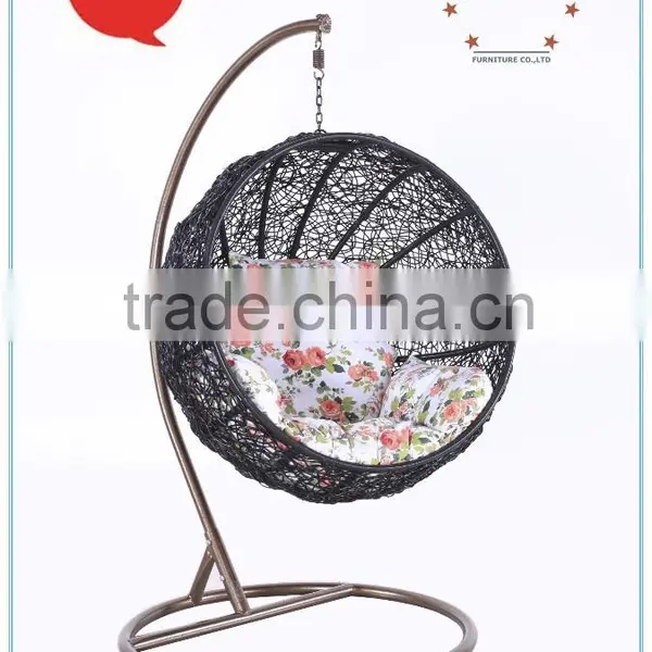 Egg Outdoor Furniture Rattan Swing Rattan Hanging Chair PRC14845