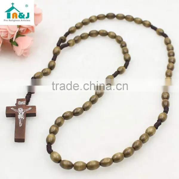 Wood Rosary Chain Wholesale photo-2