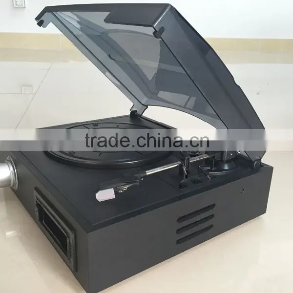 Back To Vinyl!!! DS-2011 Classical Turntable& Jukebox& Gramophone With Cassette/3 Speed photo-4