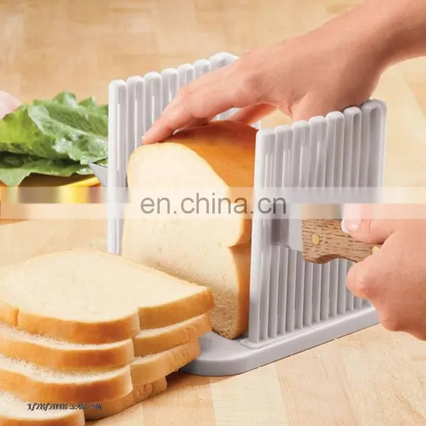 ABS Adjustable Foldable Bread Cutter Slicer for Cutting Bread photo-4