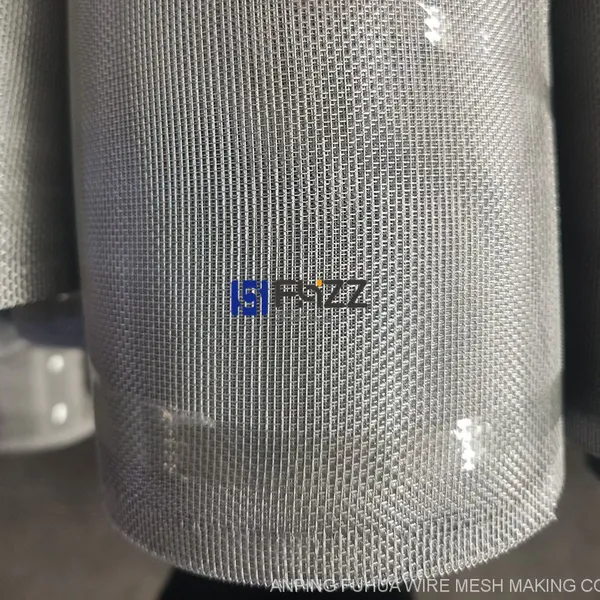 3.5ft×100ft 14×14 SS Finish Aluminium Woven Wire Mesh for Aluminium Screen Windows and Doors photo-5