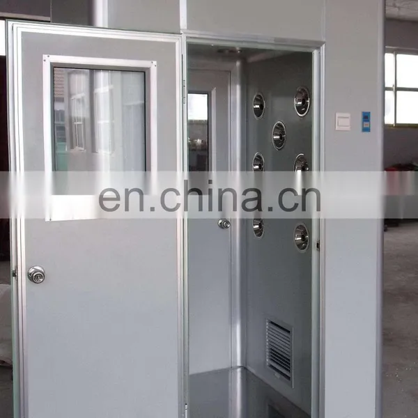 Hospital Medicine Airshower Manufacturing Sliding Stainless Steel Cleanroom Air Shower photo-2