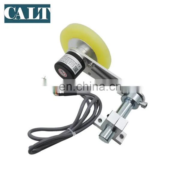 Distance Measurement A A- B B- Output Phase Wear-resistant Silicone Wheels Rotary Encoder photo-2