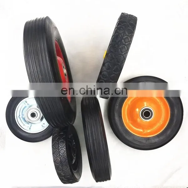 Customized Processing and Assembly High Quality Solid Rubber Wheel photo-2