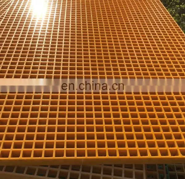 Solar Roof Top UV Resistant Frp/grp Fiberglass Floor Walkway Grating/ Plastic Grid photo-3
