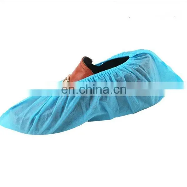 Disposable Non-Woven PP Anti-Skid Shoe Cover for Laboratory Cleanroom photo-2