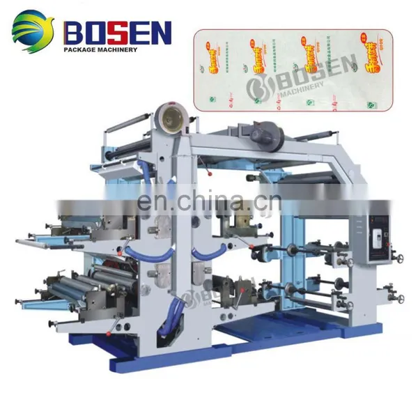 BS-YT6 Six Color Plastic Flexo Printing Machine t Shirt Printing Machine photo-2