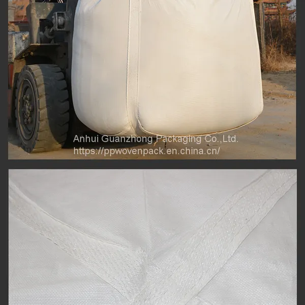 High Tensile 300Kg 500Kg 1Ton PP Material Industry Bulk Jumbo Plastic Bigbag Fibc photo-3
