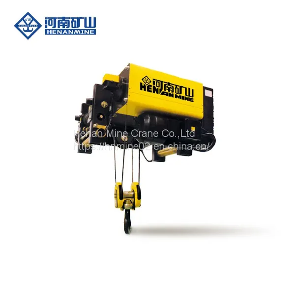 Electric Traveling Wire Rope Hoist Euro Design Hard Gear SEW for Sale