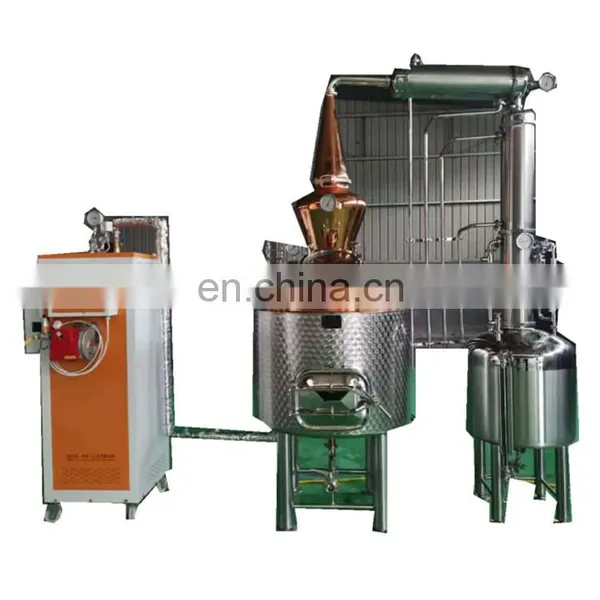 Factory Purple Copper Vodka Whisky Brandy Rum Gin Distillery Machine Purification Distiller Alcohol Still Wine Making Machine photo-5