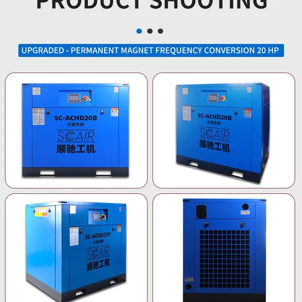 SCAIR 20HP 1.0MPa Compressor for Industrial Sandblasting & Surface Preparation photo-5