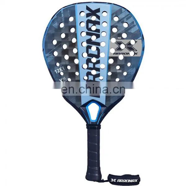 Professional Premium 3K/12K/18K Carbon Fiber Raquetas Paletas Custom Logo Oem Padel Tennis Racket photo-4